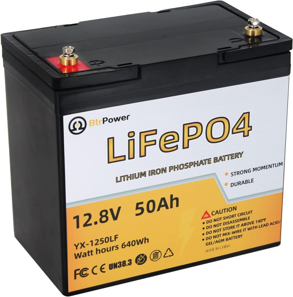 12v 50ah lithium battery for trolling motor