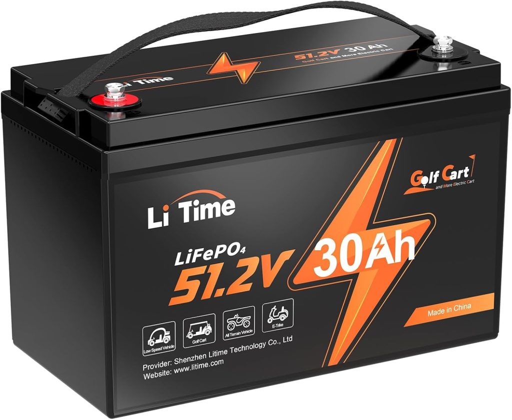 48 volt lithium battery for golf cart