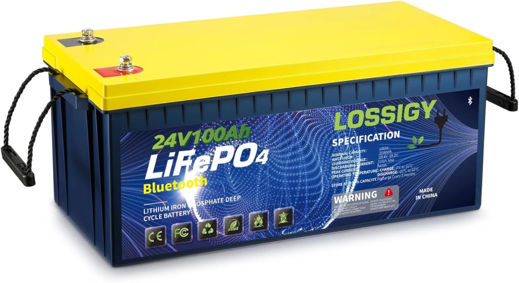 24v 100ah lifepo4 battery