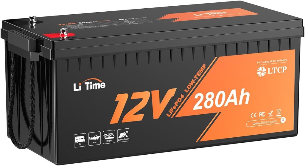 best lithium battery for camper van uk