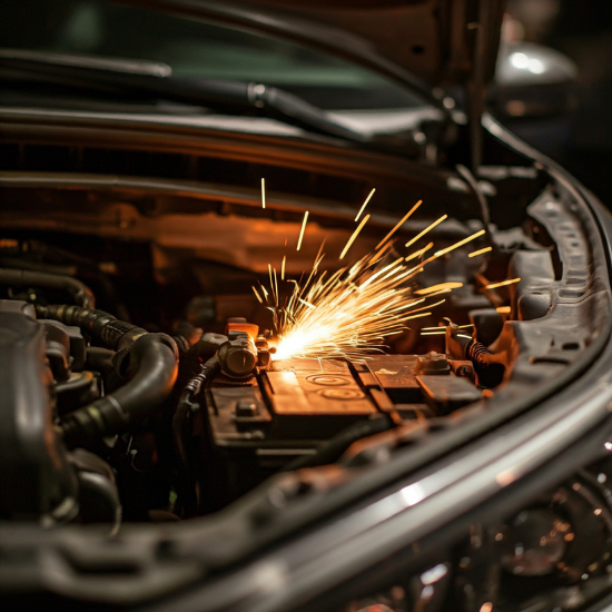 how to clean golf cart batteries