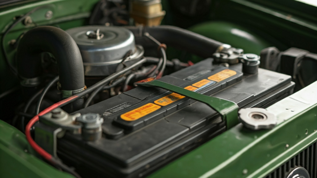 how to clean golf cart batteries