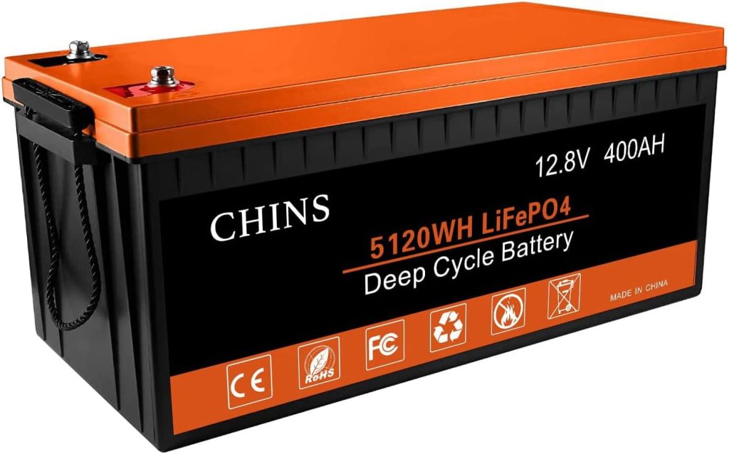 chins smart lifepo4 lithium iron battery 12.8v 400ah