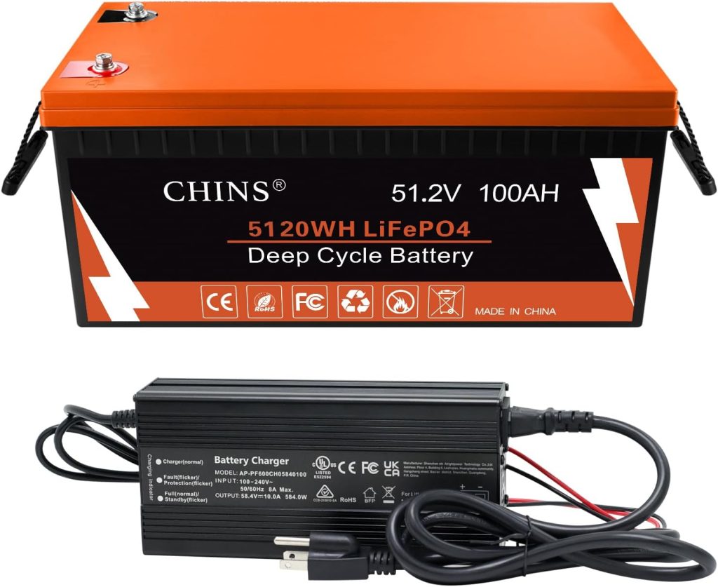 48v lithium ion battery 100ah