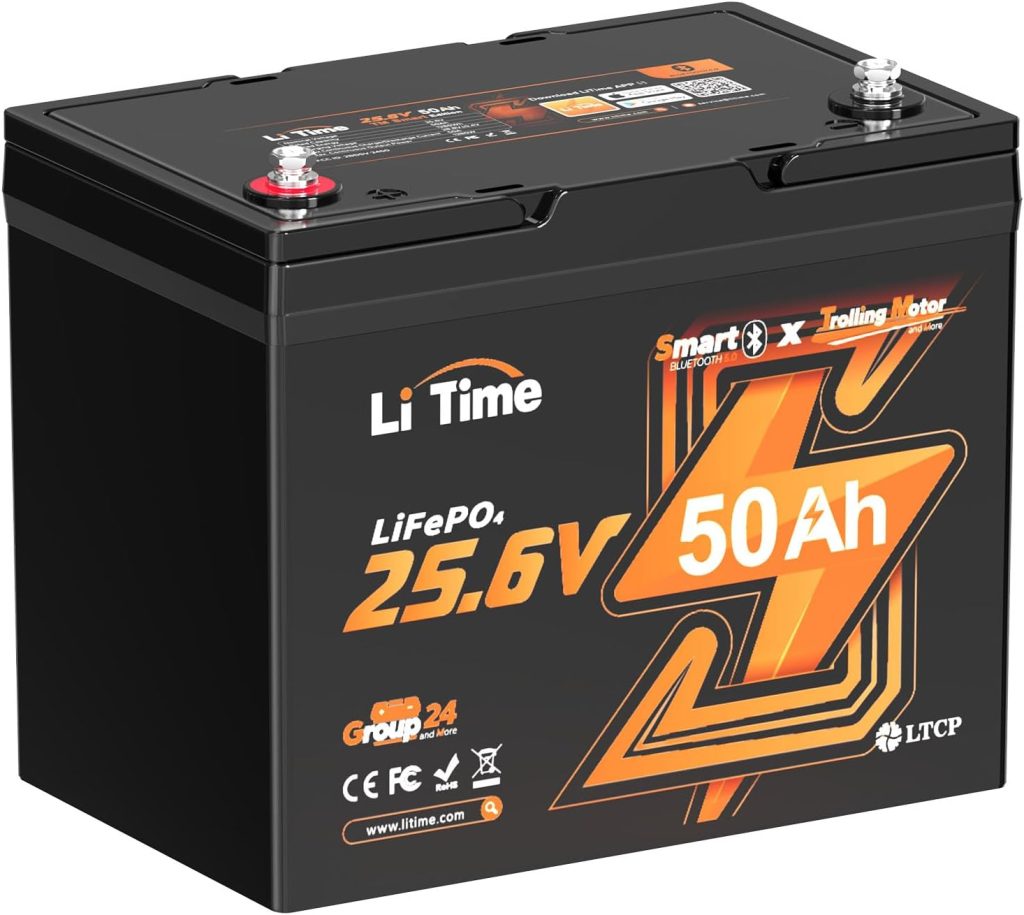 24 volt lithium battery for trolling motor