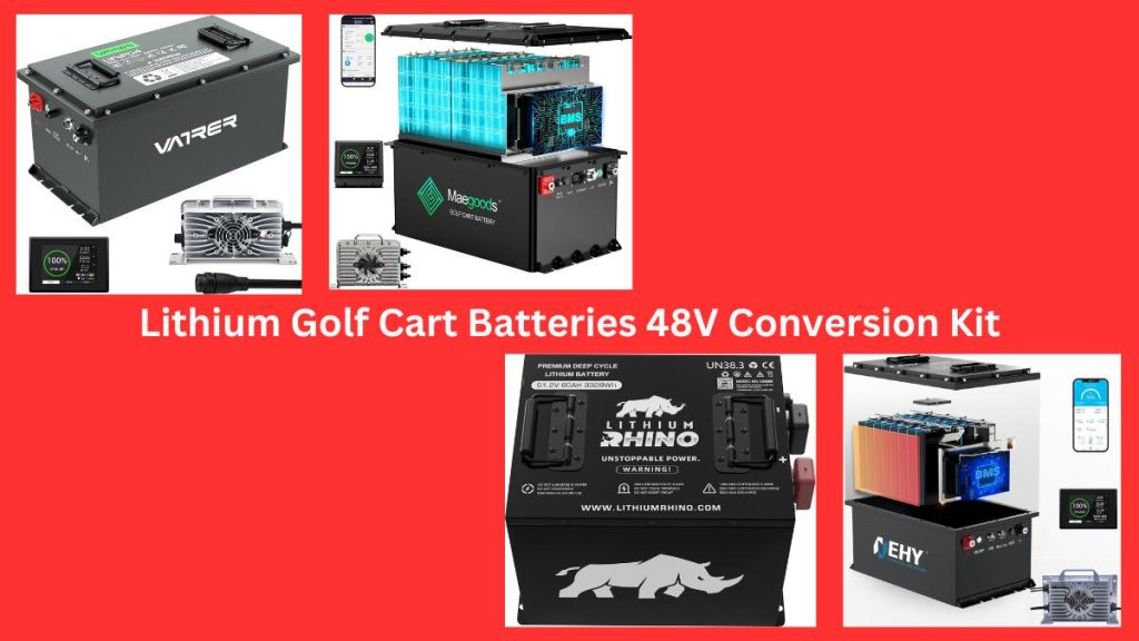 lithium golf cart batteries 48v conversion kit