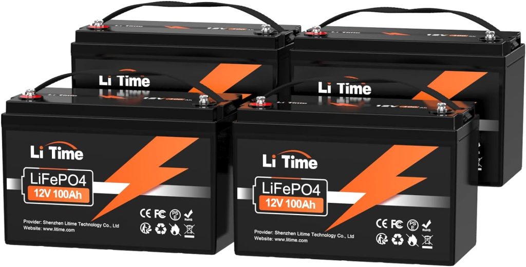 12V 100Ah LiFePO4 Lithium Battery