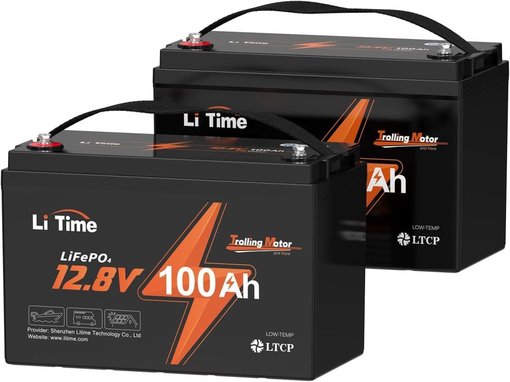 12V 100Ah LiFePO4 Lithium Battery