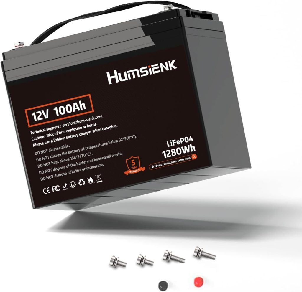 12V 100Ah LiFePO4 Lithium Battery