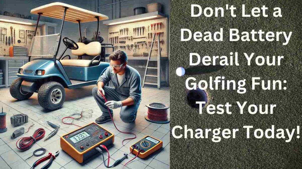 how to test golf cart battery charger