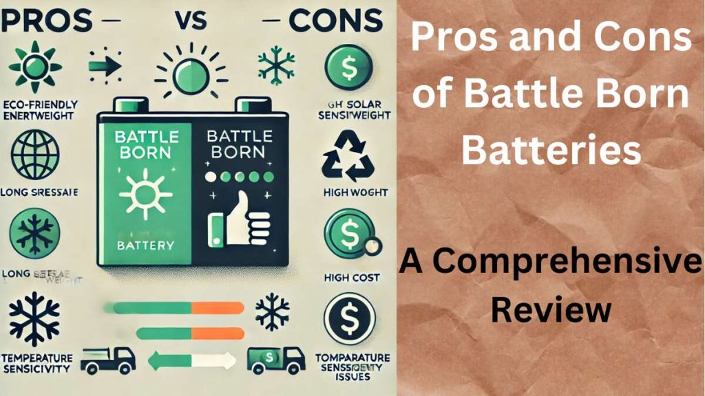 Pros and Cons of Battle Born Batteries