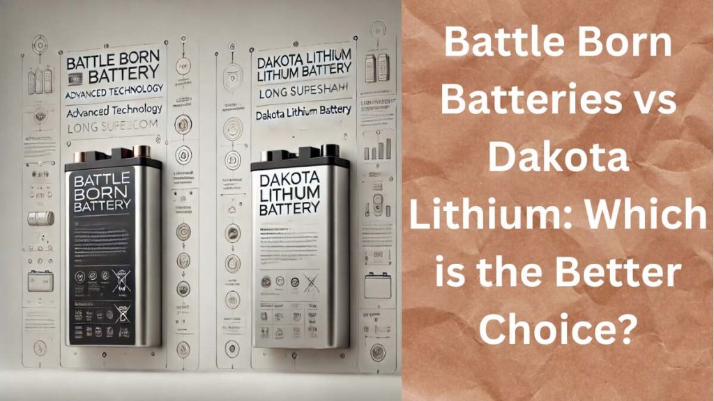 Battle Born Batteries vs Dakota Lithium