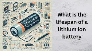 what is the lifespan of a lithium ion battery